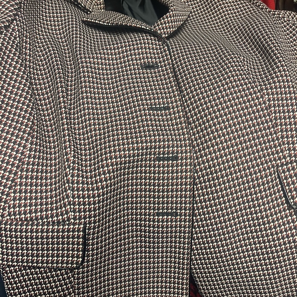 Suit Studio houndstooth suit jacket